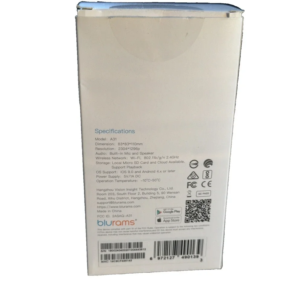 T19~ blurams Smart Pan-Tilt Camera Dome Lite 2